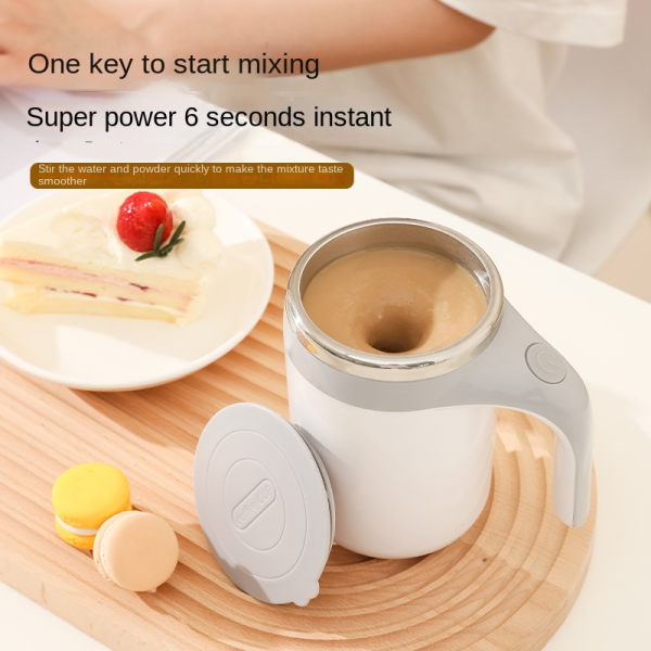 Mixing cup automatic and wireless-White