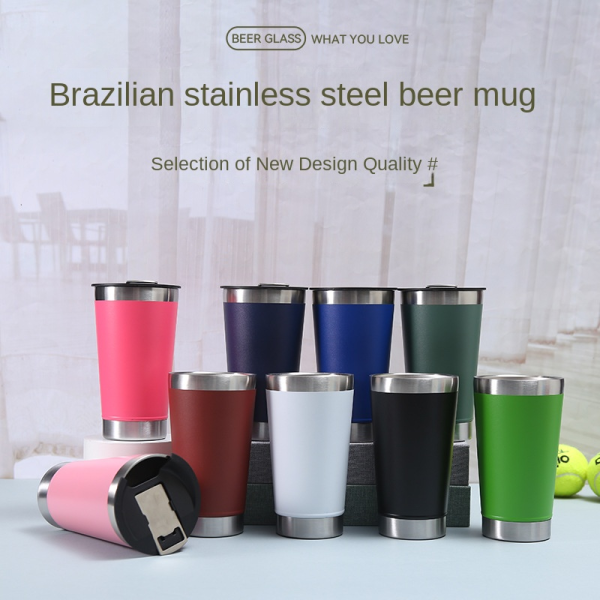 Car cup with bottle opener-Black