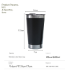 Car cup with bottle opener-Black