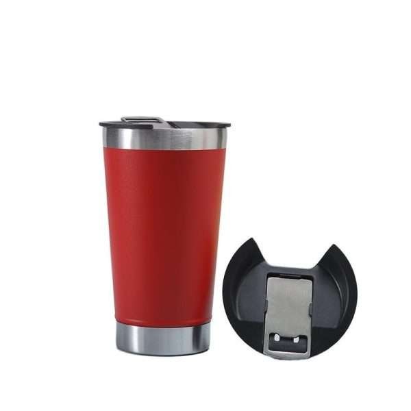 Car cup with bottle opener-Black