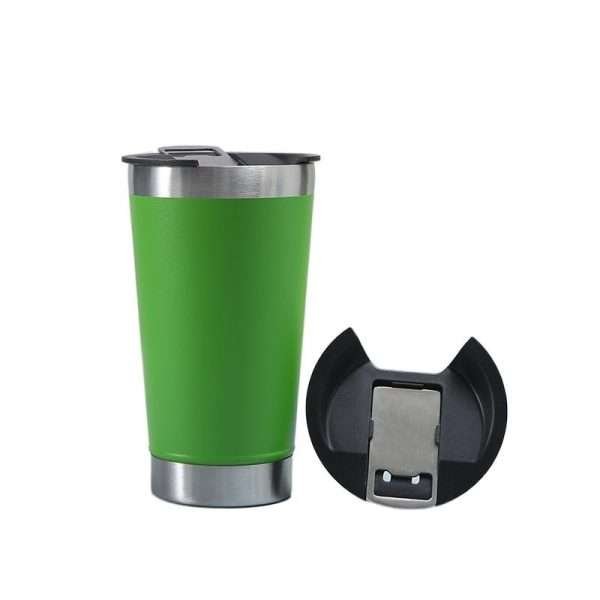 Car cup with bottle opener-Black