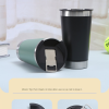 Car cup with bottle opener-Black