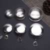 Folding cup with a key ring-Stainless steel 450ml