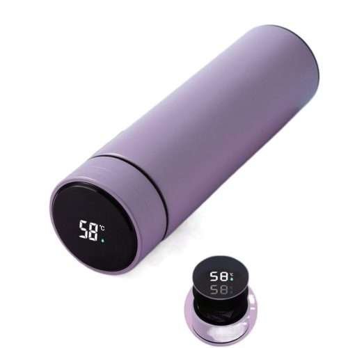 Thermos Cup Displays The Temperature-Matte Purple