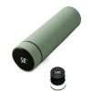 Thermos Cup Displays The Temperature- Light green