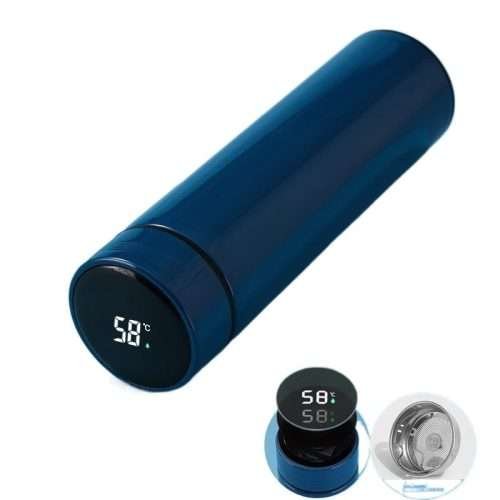 Thermos Cup Displays The Temperature-Klein Blue