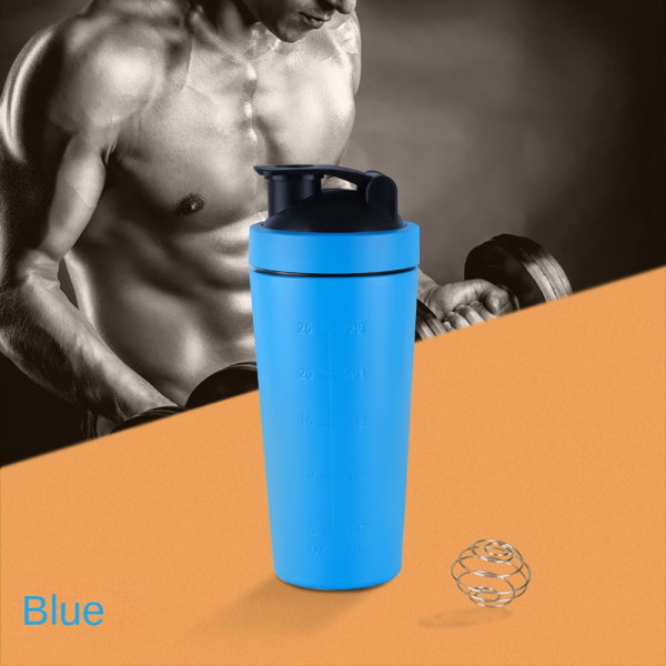 Shaker cup with mixing ball 750ml-White