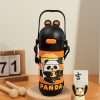 Stainless steel animal cup-Black