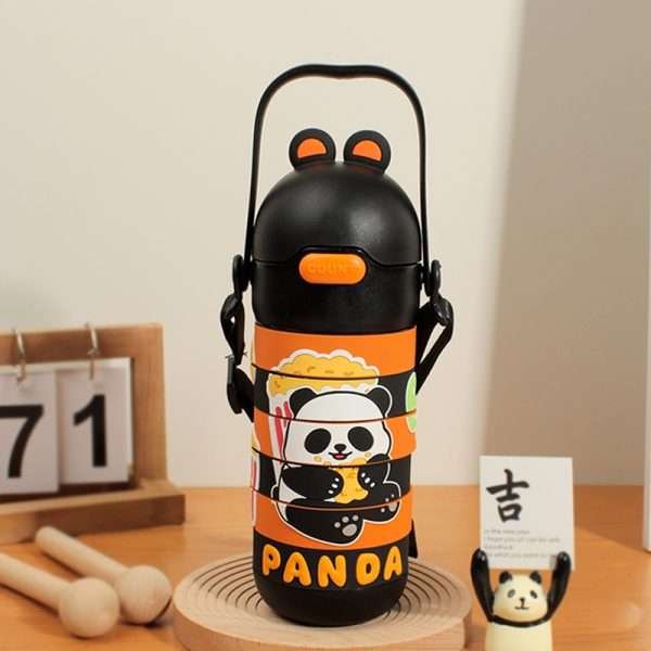 Stainless steel animal cup-Black