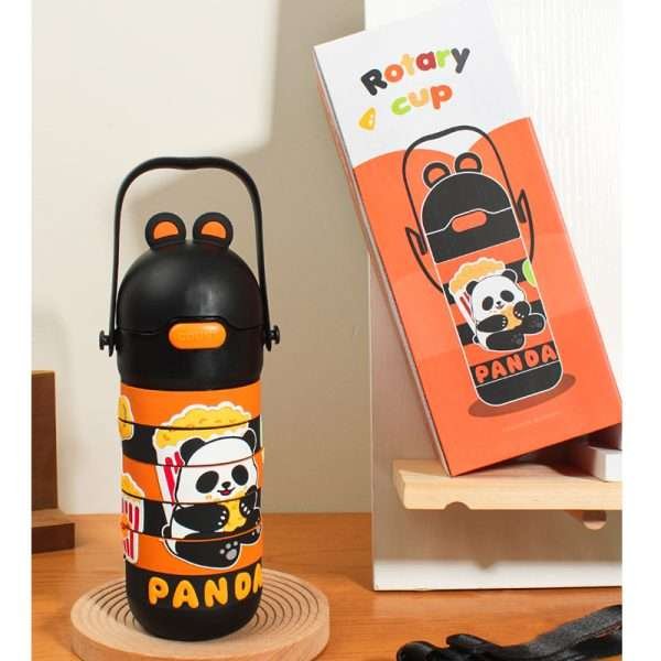 Stainless steel animal cup-Black