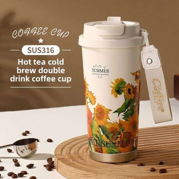 Summer Garden Coffee Cup