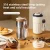 Digital display portable coffee cup
