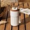 Digital display portable coffee cup