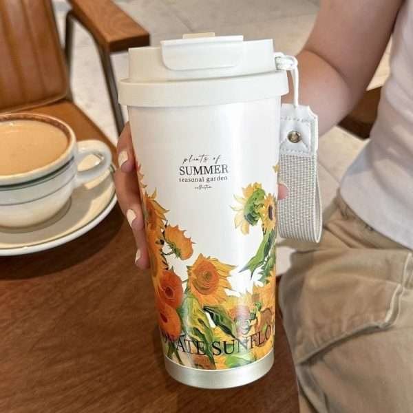Summer Garden Coffee Cup