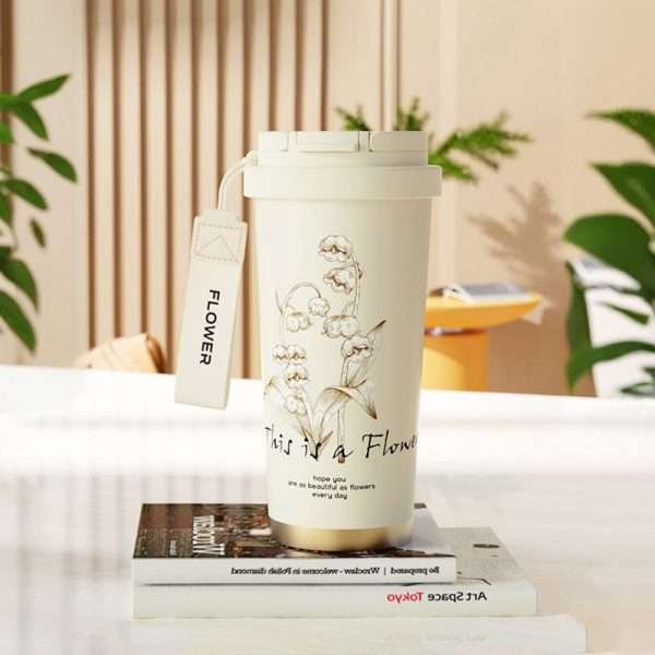 Summer Garden Coffee Cup