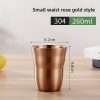 Korean stainless steel double-layer cup