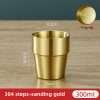 Korean stainless steel double-layer cup