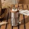 Digital display portable coffee cup
