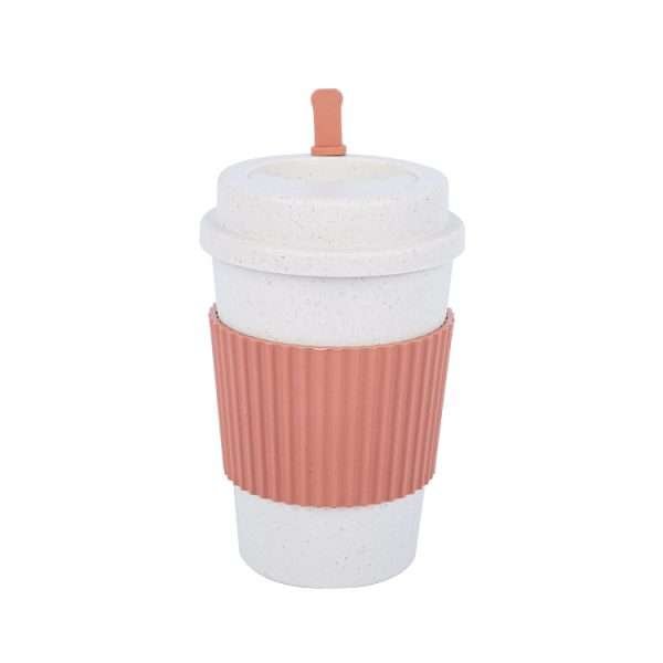 Straw coffee cup