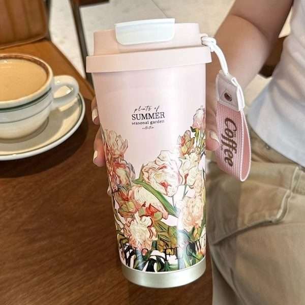 Summer Garden Coffee Cup