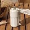 Digital display portable coffee cup