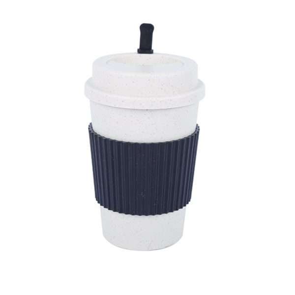 Straw coffee cup