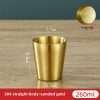 Korean stainless steel double-layer cup