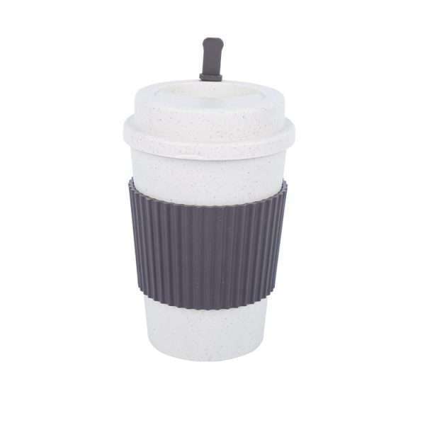 Straw coffee cup