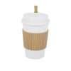 Straw coffee cup