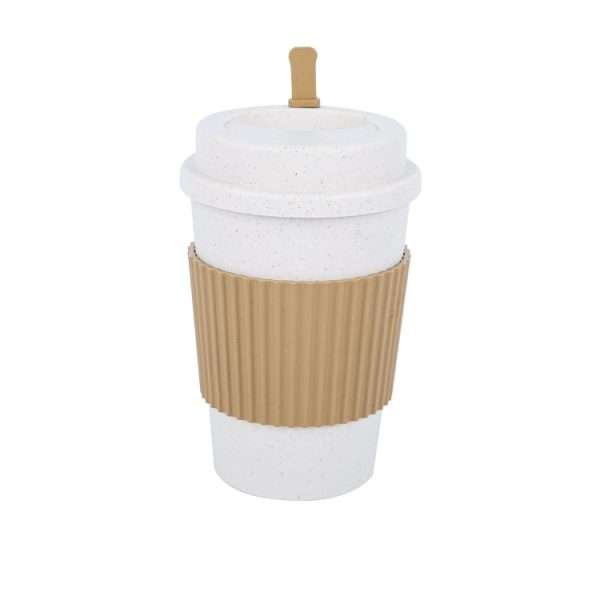 Straw coffee cup