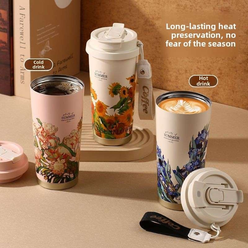 Summer Garden Coffee Cup