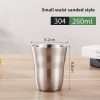 Korean stainless steel double-layer cup