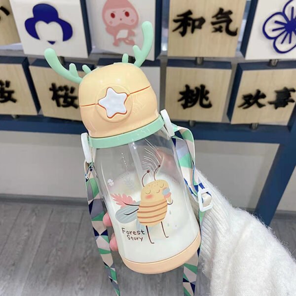Deer antler plastic cup