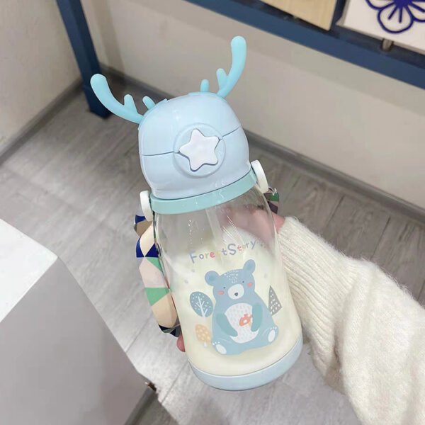 Deer antler plastic cup