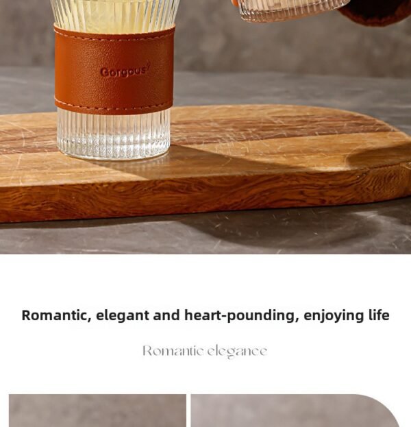 Xiflo glass tumbler waist cup