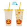 Color changing plastic cup