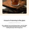 Xiflo glass tumbler waist cup