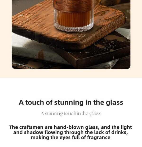 Xiflo glass tumbler waist cup