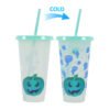 Color changing plastic cup