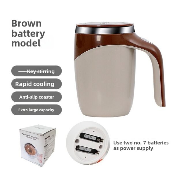 Automatic mixing cup