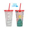 Color changing plastic cup