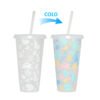 Color changing plastic cup