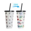 Color changing plastic cup
