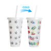 Color changing plastic cup