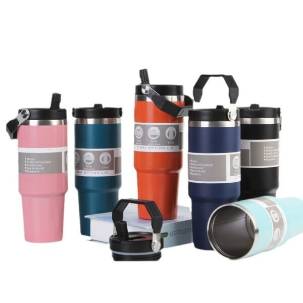 Portable lid-Car Cup