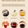 Automatic mixing cup