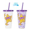 Color changing plastic cup