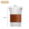 Xiflo glass tumbler waist cup
