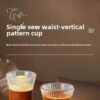Xiflo glass tumbler waist cup