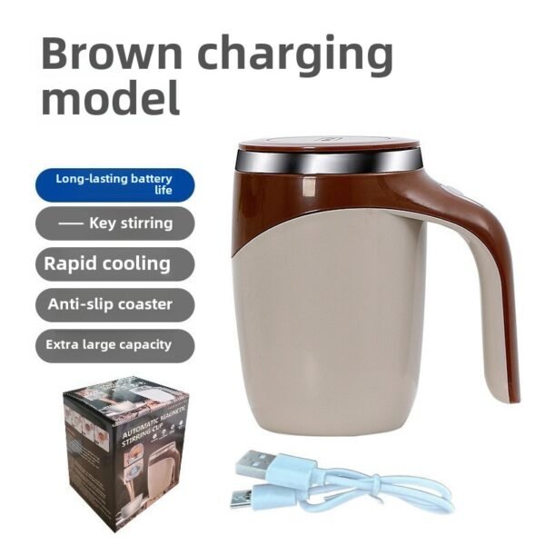 Automatic mixing cup